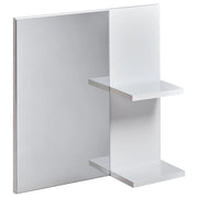 Specchio da parete per bagno con mensole Bianco stile moderno da bagno