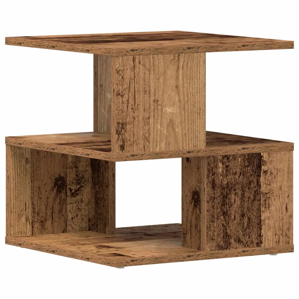 Tavolo laterale Legno vecchio 30 x 30 x 55 cm Legno multistrato 862603