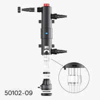 Tubo di vetro al quarzo C di ricambio per chiarificatore laghetti CUV-236