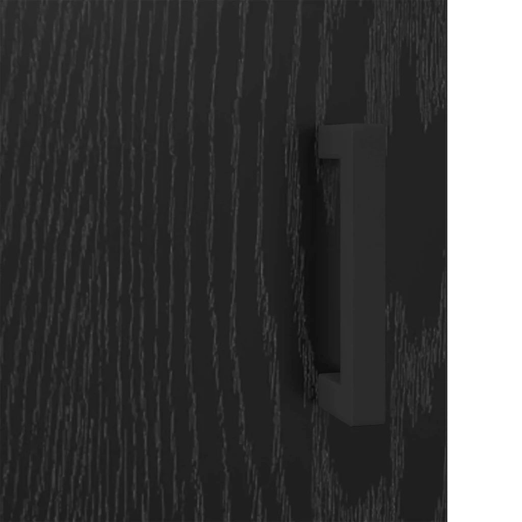 Credenza Olden Rovere Nero 34,5 x 34 x 90 cm