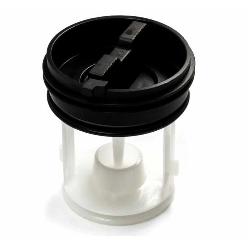 FILTRO POMPA SCARICO ACQUA LAVATRICE ARISTON INDESIT 481248058385 - Ariston Indesit