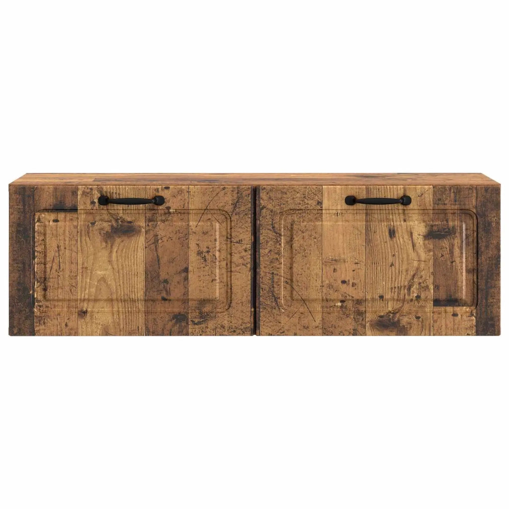 Mobile Porta TV da Muro Legno antico 98 x 31 x 30 cm 899413