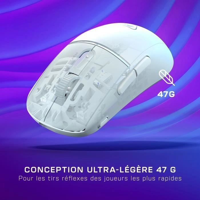 Mouse da gioco wireless - TURTLE BEACH - Burst II Air - Bianco