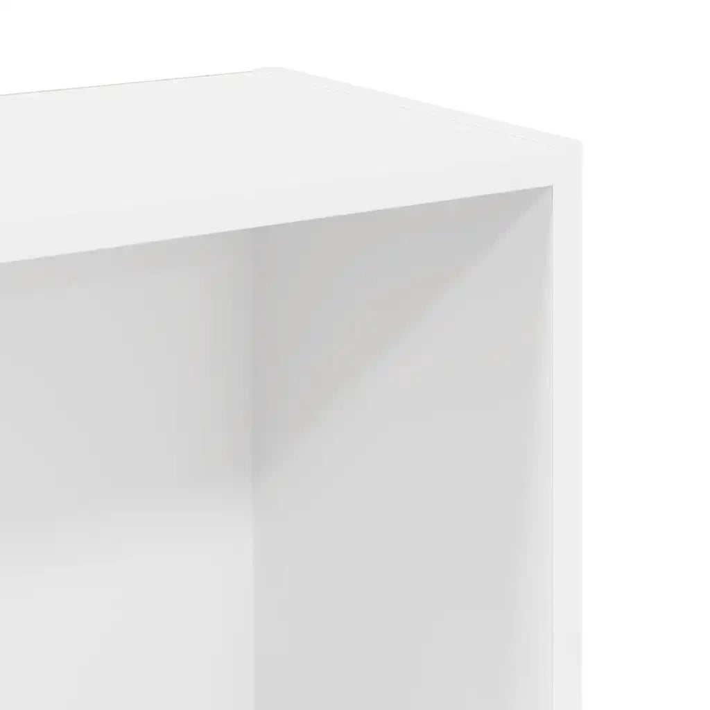 Libreria Bianca 80x24x109 cm in Legno Multistrato 857835