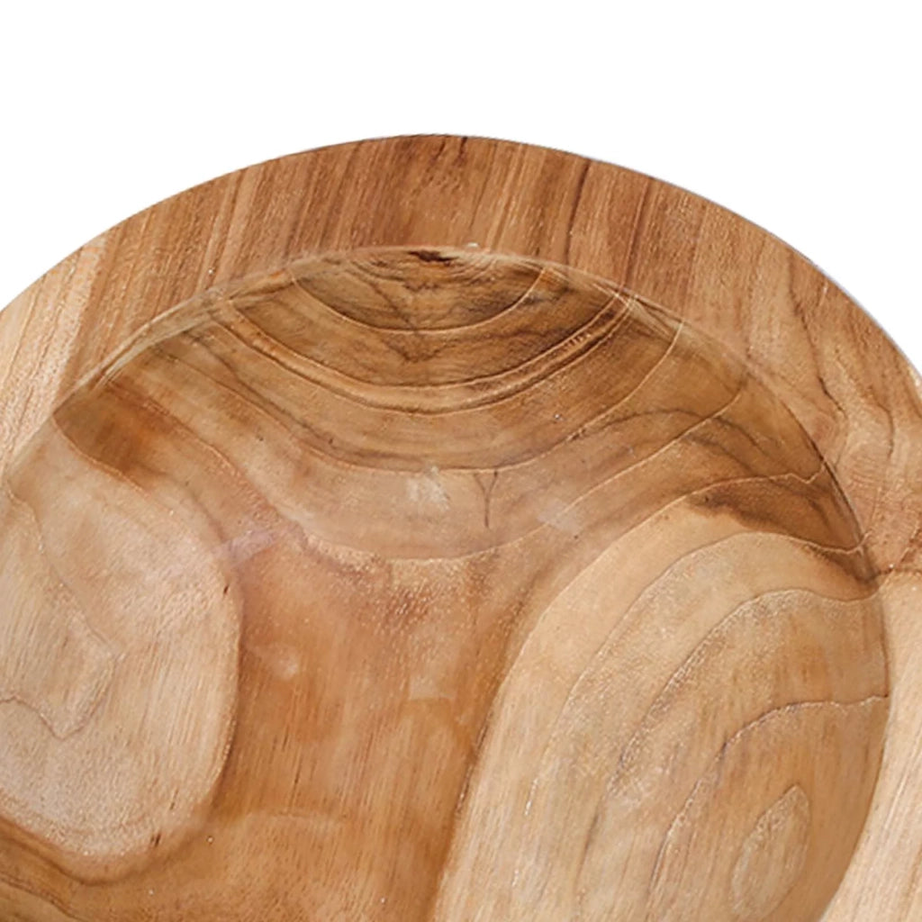 Portafrutta JEPARA 2 pz Marrone Teak Legno di teak solido 42010344