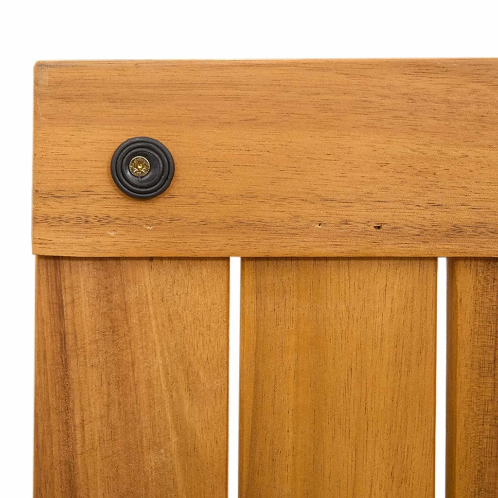 Tappeto da bagno Tinta unita Marrone 100 x 55 cm legno