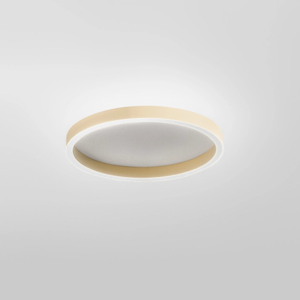 AELA P/P Lampada a soffitto LED 36W Biemissione 1800-1900lm 3000K/4000K Alluminio New Beige Dimmerabile Taglio di Fase - Gealux