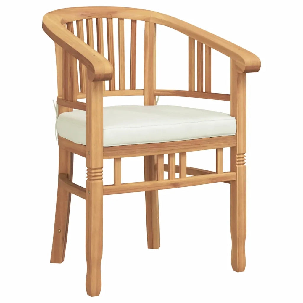 Sedia 2 pz | Sedie da Esterno Marrone 63 x 58 x 89 cm Legno di teak solido