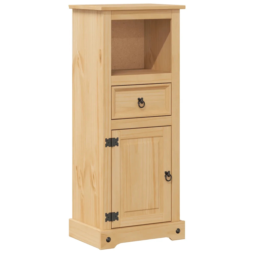 Set Mobili da Bagno 4 pz Corona in Legno Massello di Pino 3334634