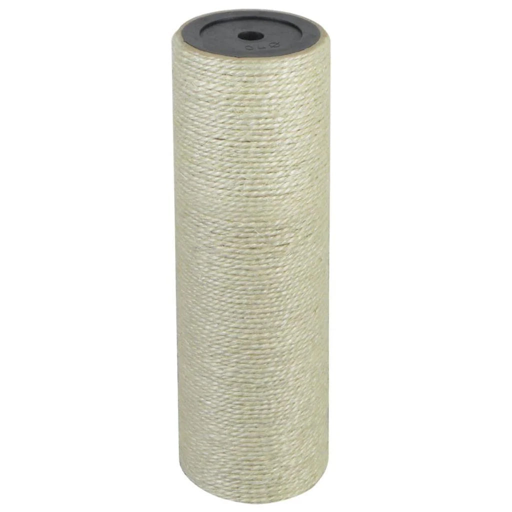 Tiragraffi albero per gatti cuccia per gatti peluche 8 x 25 cm spessore 10 mm beige 3702029