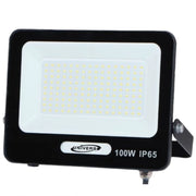 Trade Shop - Faro Proiettore Smd Led Floodlight 100w Slim Ip65 Nero Luce 3000k 4000k 6500k Ek05-100w-n - -bianco Naturale      -