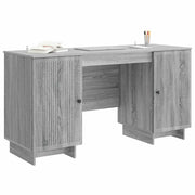 Scrivania | Tavolo da Ufficio Sonoma grigio Legno ingegnerizzato 142,5 x 50 x 75 cm