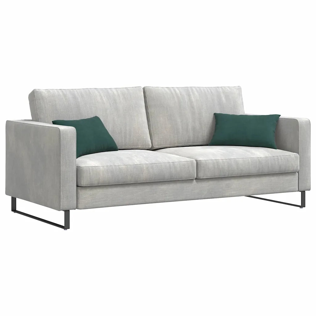 Cuscini da Divano 2 pcs Verde scuro 50 x 30 cm Tessuto in Cords 42013629