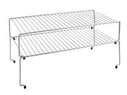 SET 2 MENSOLE SOVRAPPONIBILI SKY  cm.47x23x26    METALTEX