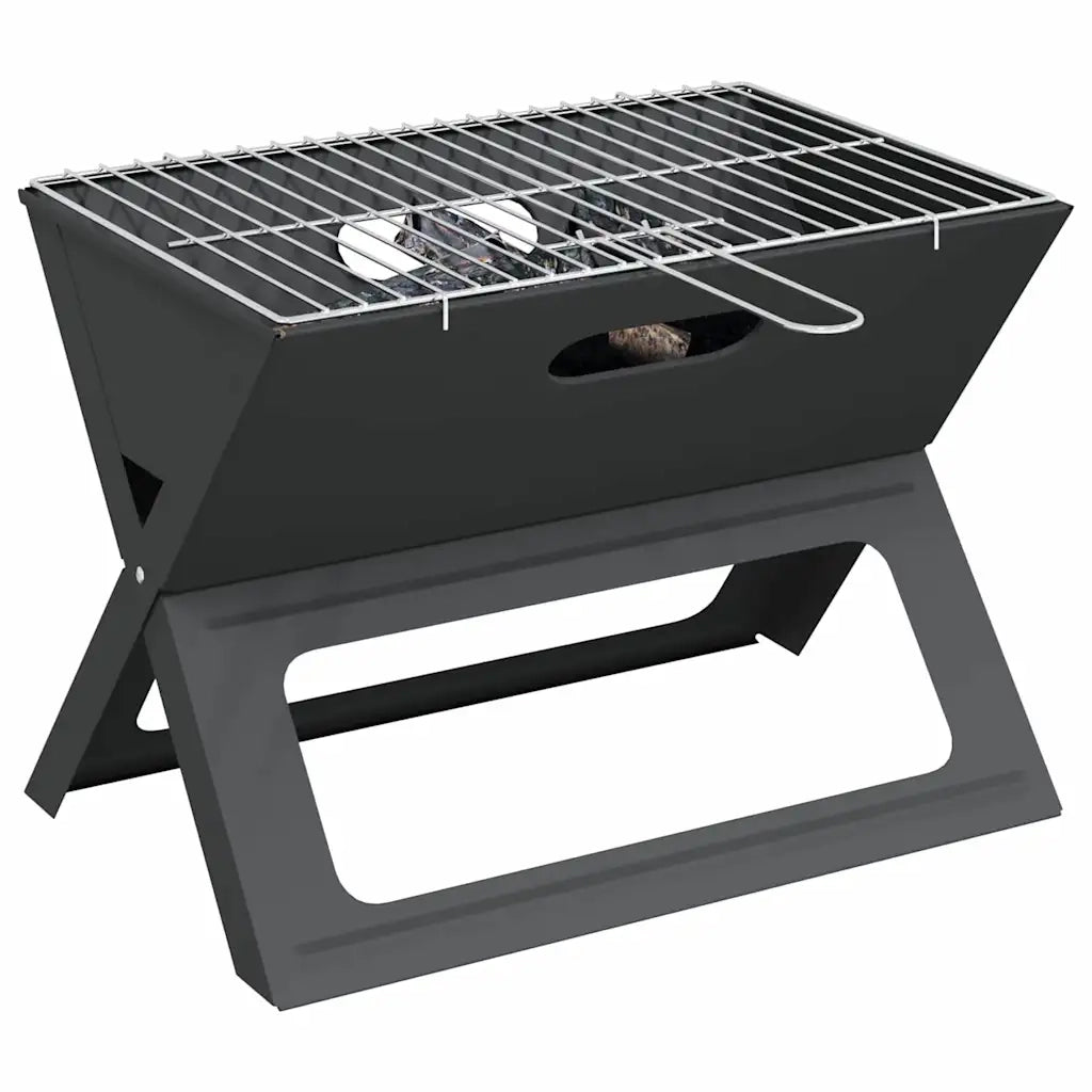 Griglia da Esterno Nero 46 x 31 x 31 cm Acciaio CFW5459231