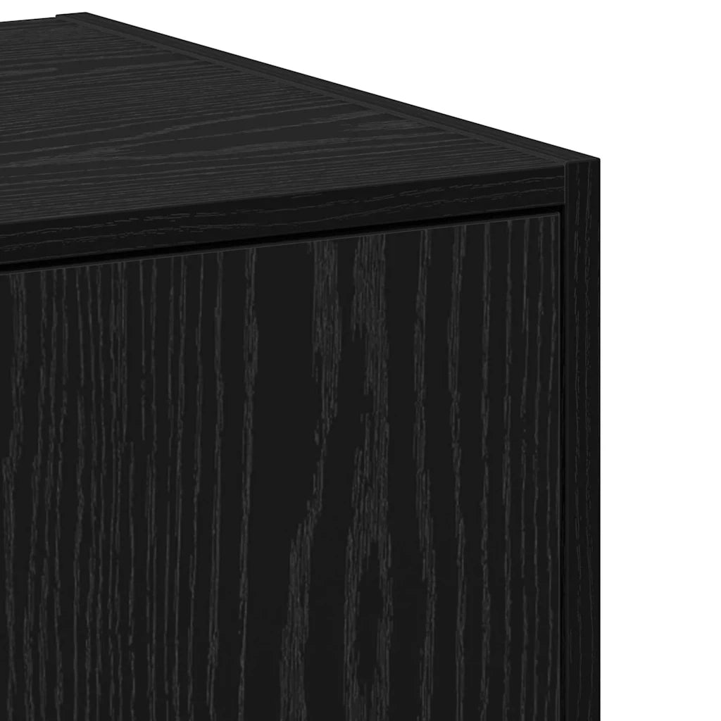 Armadio da Apoteca Rovere nero 40 x 41 x 77.5 cm 869022