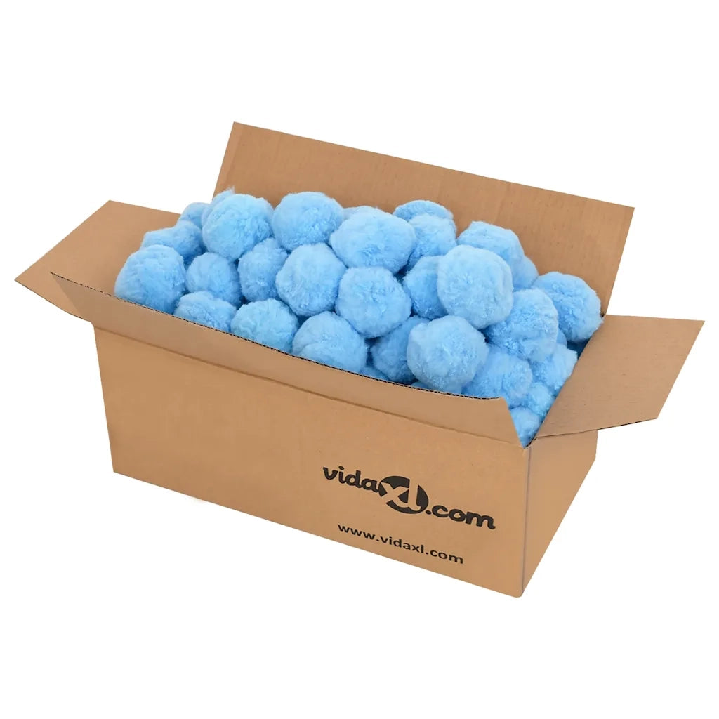 Sfere Filtranti Antibatteriche Piscina Blu 2100 g Polietilene CFW3491876