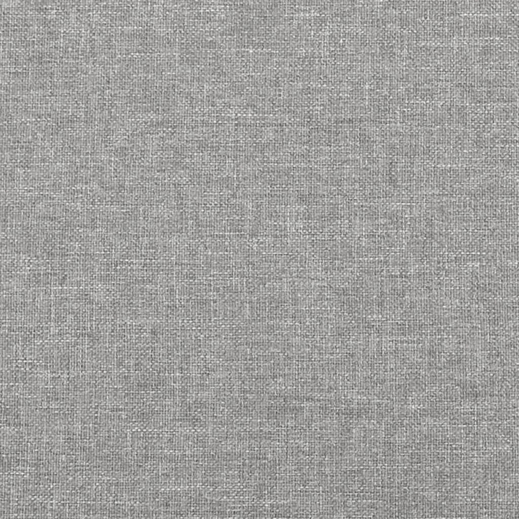 Panca 70 x 30 x 30 cm tessuto grigio chiaro 02_0010552