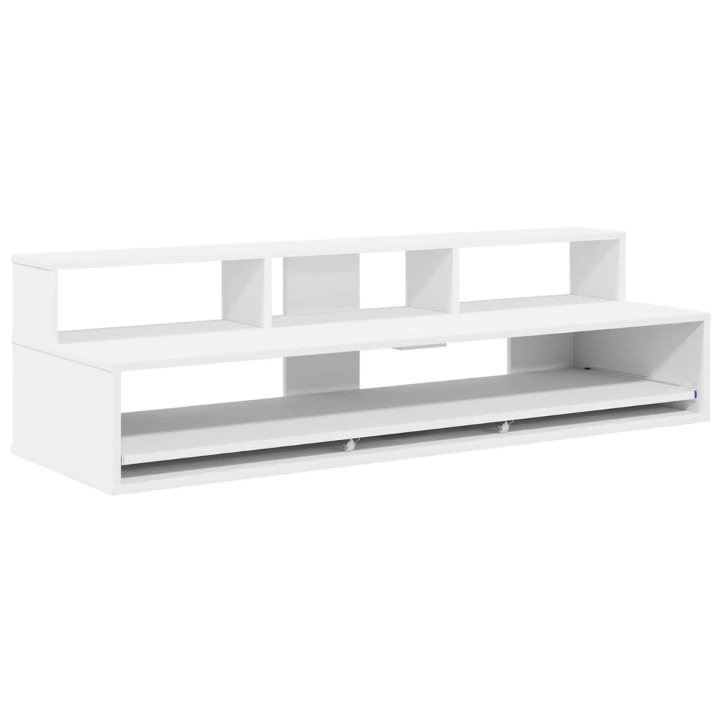 Scrivania studio Bianco 130 x 42,5 x 36 cm Legno ingegnerizzato 8006724