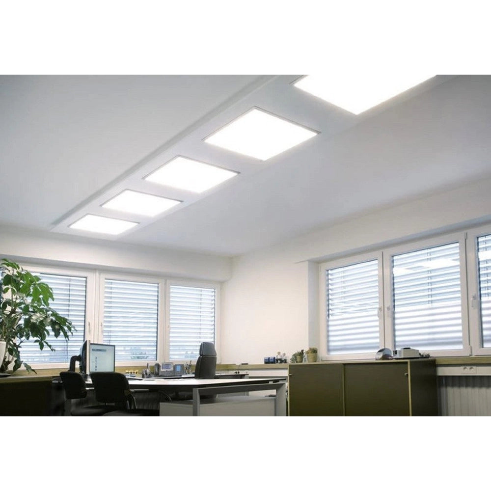 Trade Shop - Pannello 48w Luce Led Quadrato 60x60 Cm Incasso Sospensione Plafoniera Bianco - -bianco Caldo      -