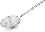 Spazzola a schiuma da frittura - Dimensioni 44,5 x 17,6 cm - Interamente in acciaio inossidabile con manico lungo - 1 pezzo - Per cucinare e friggere