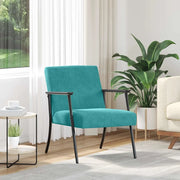 poltrona Turchese 59 x 75 x 78 cm Velluto