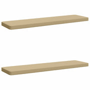 Cuscini per Panchina a 2 Pezzi VUGHT 2 pz 100% Poliestere Beige 951369