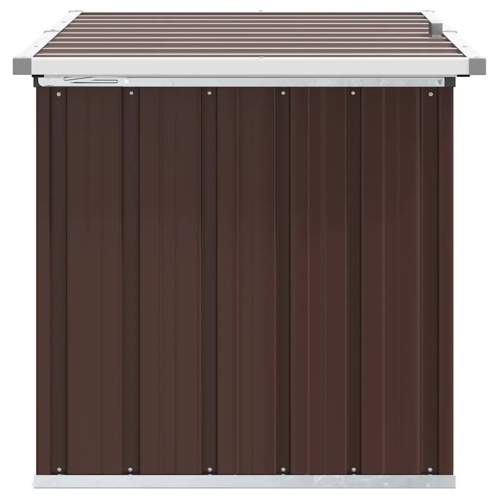 Baule da giardino marrone 109x67x65 cm CFW7474515