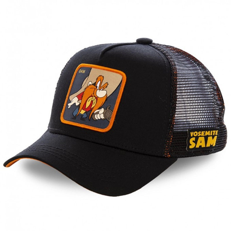 Cappellino da baseball SAM nero