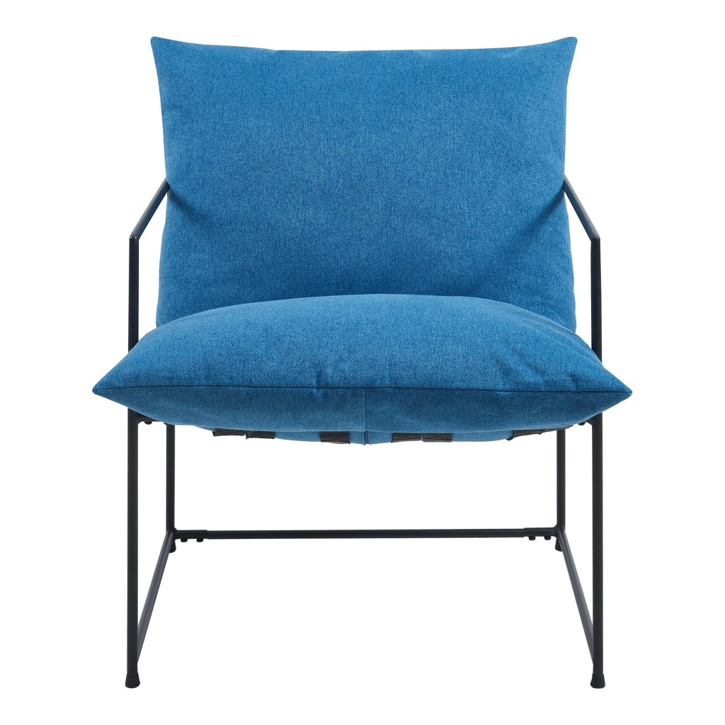 Poltrona lounge 90 x 61 x 70 cm blu 03_0009478
