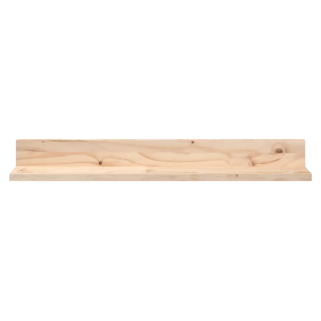 Mensole da Parete 2 pz 80x11x9cm in Legno Massello di Pino cod mxl 33745