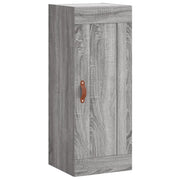 Armadietto a Muro | Mobile a Parete Grigio Sonoma 34,5x34x90 cm Legno Multistrato