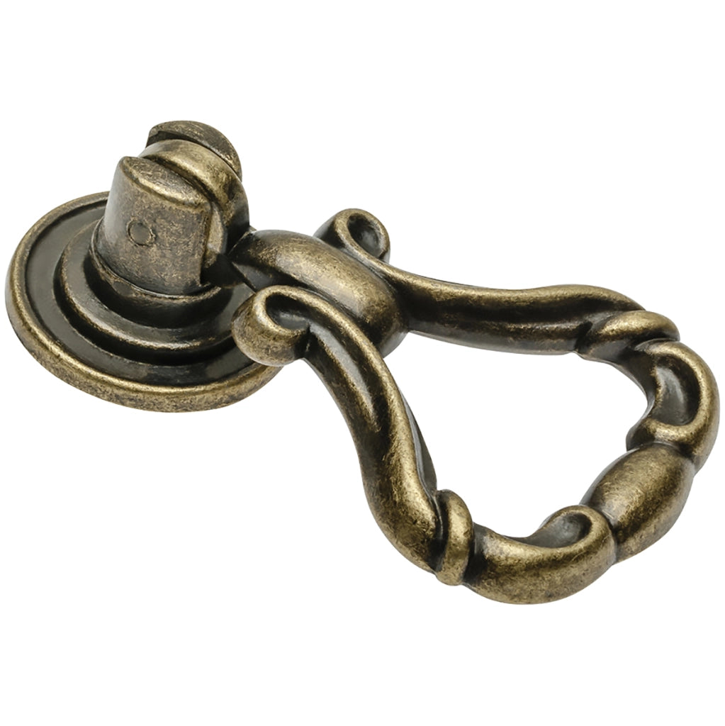 BL MANIGLIA RJM 0128 33X55 MM ANTICATO- 1,0 blister