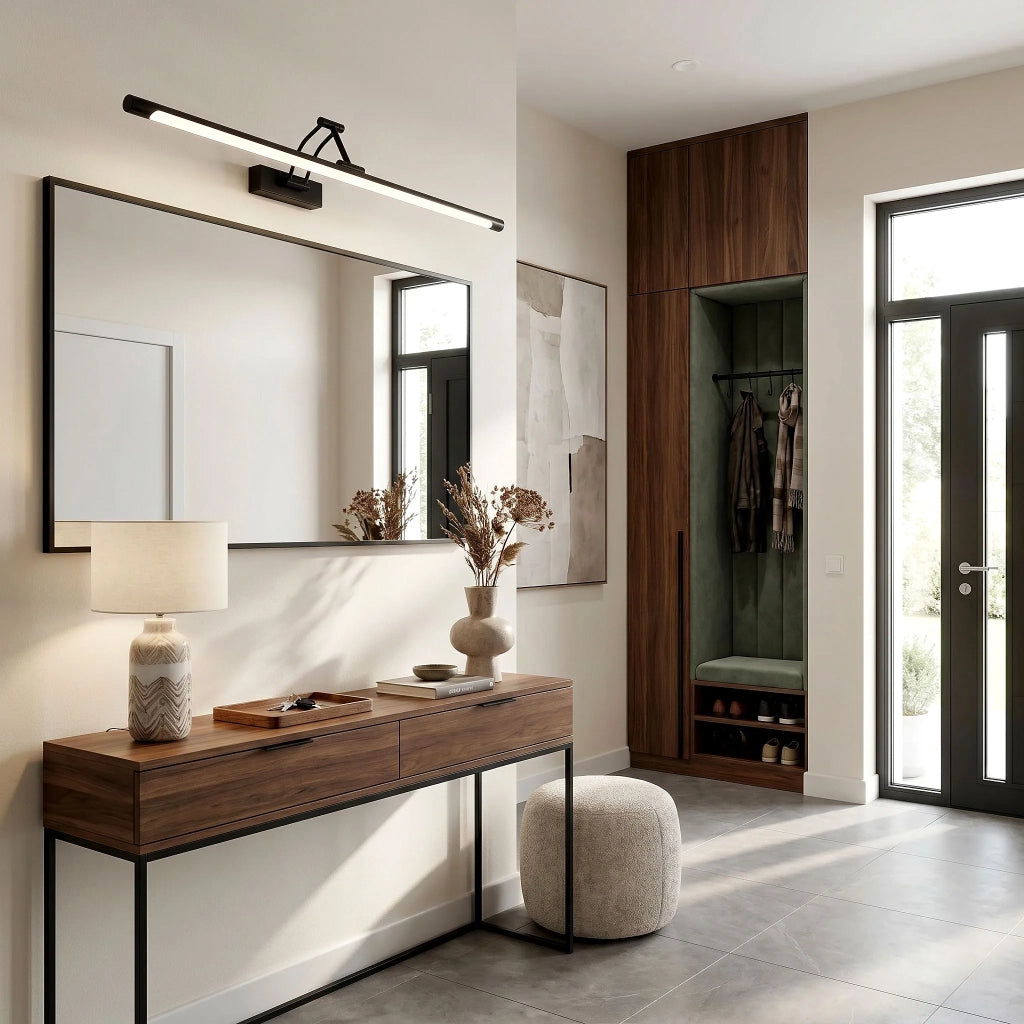 Applique Da Bagno Led Swe027-1w 80cm Black