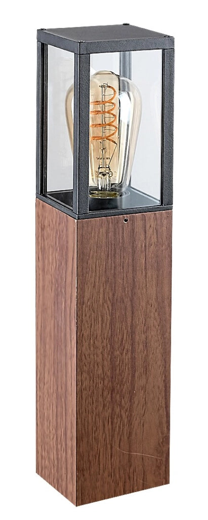 Lampada giardino paletto Wales rovere E27 IP44 Rabalux