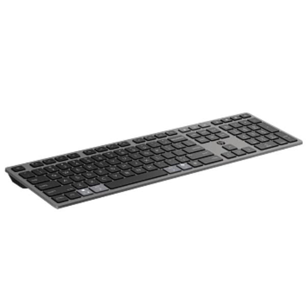 Hp combinazione di tastiera e mouse wireless ricaricabili multidispositivo 725 - 9T5B0UT#ABB