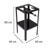 Fornellone Bruciatore in Ghisa Drago Cook & Grill 40 x 40 x 80 cm OMAC