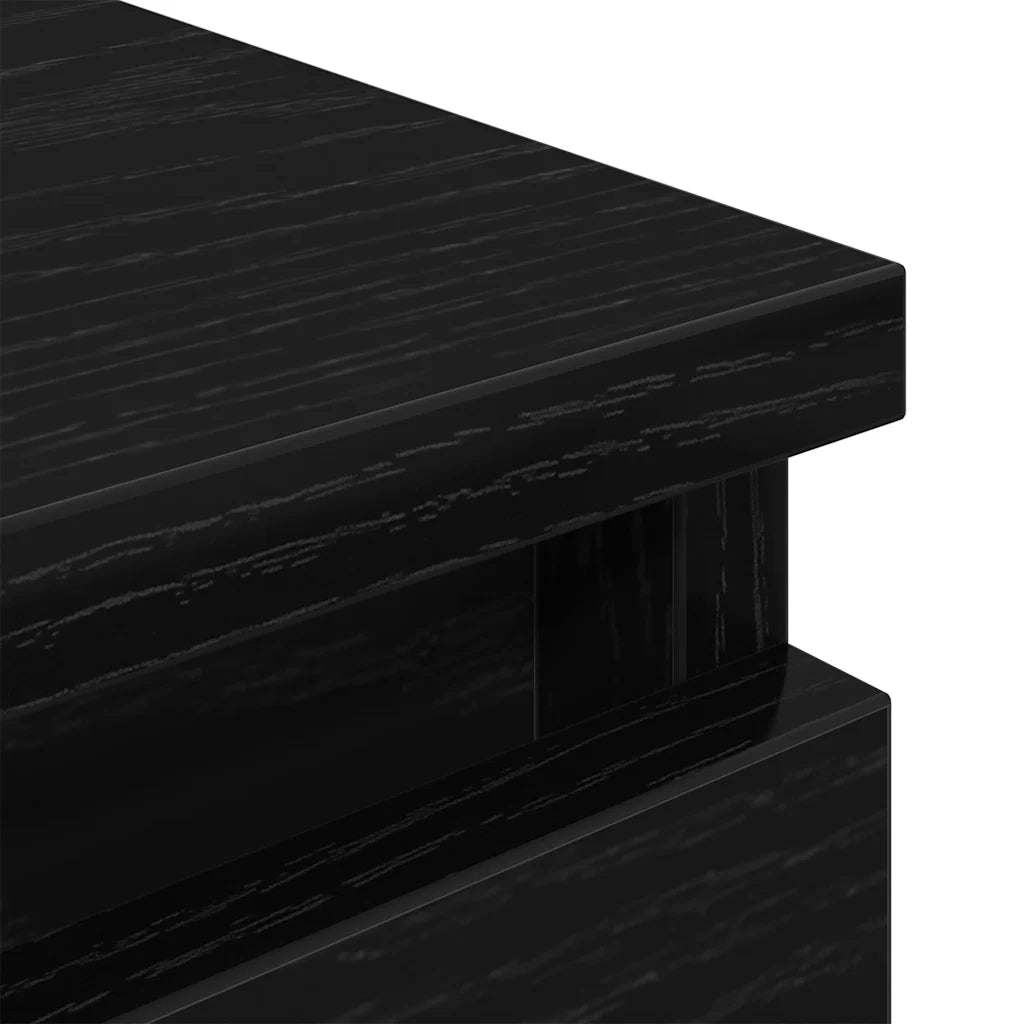 Mobile Porta TV Nero 40x35x54 cm in Legno Multistrato 861770
