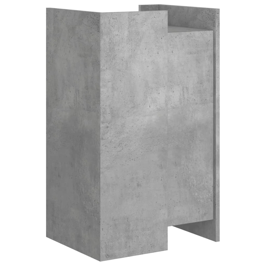 Buffet credenza cassettiera armadio mobile contenitore organizer per cucina soggiorno salotto 45 x 35 x 75 cm legno ingegnerizzato grigio 02_0031940