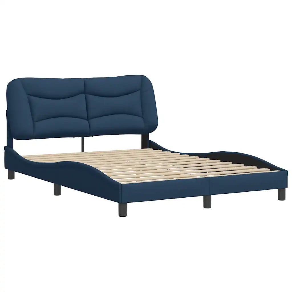 Giroletto senza Materasso Hvar Blu 120x200 cm in Tessuto 3207764