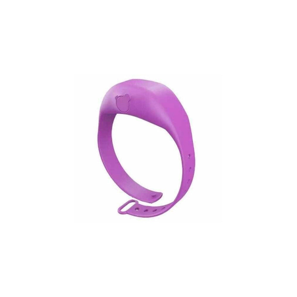 Trade Shop - Bracciale Porta Gel Disinfettante Igienizzante Mani Unisex Ricaricabile Silicone -
