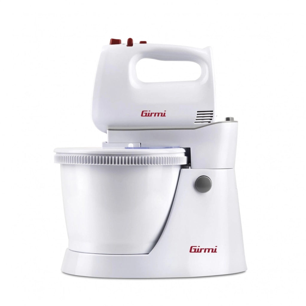Girmi SB82 Sbattitore con base 400 W Rosso, Bianco
