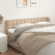 Testiera ad Orecchio-Testata con Orecchie Cappuccino 203x23x78/88 cm in Similpelle 141772