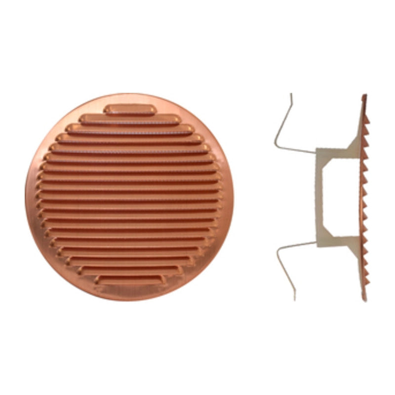 GRIGLIA AERAZIONE RAME ANTINS C/MOLLE 120/160