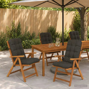 Cuscini per Sedia Alta in 6 Pezzi VIANEN 6 pcs 100% Poliestere 953775