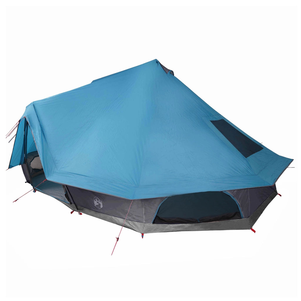 Tenda Familiare Tipi Blu 10-Persone Impermeabile