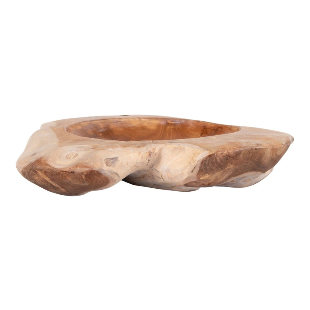 Vassoio Rio, Marrone, Legno, 40x40x12 cm