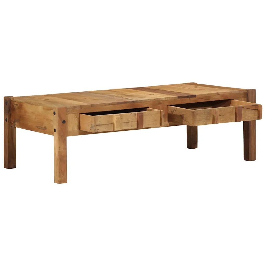 Tavolino da salotto con cassetto Marrone 110 x 54 x 35 cm 4019624