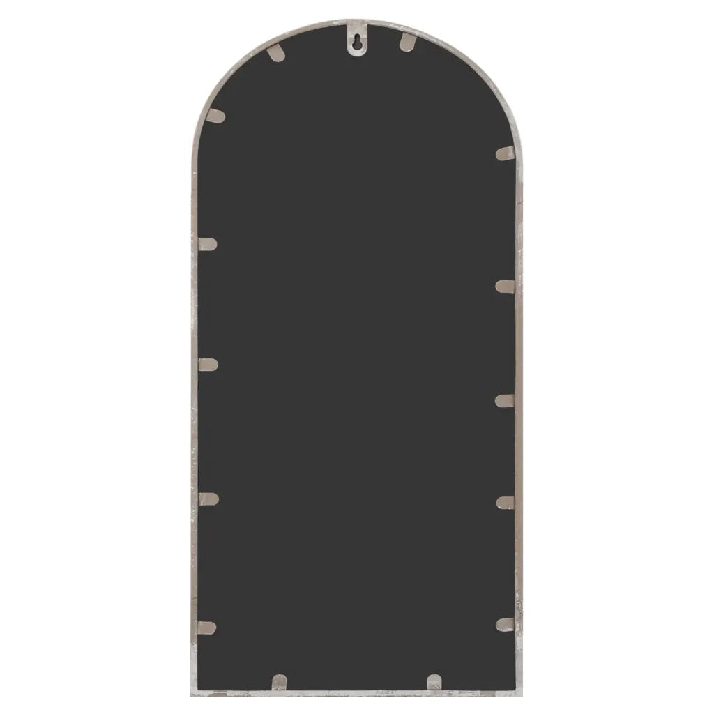 Specchio da Giardino Sabbia 70x30 cm in Ferro per Uso Esterno 318375