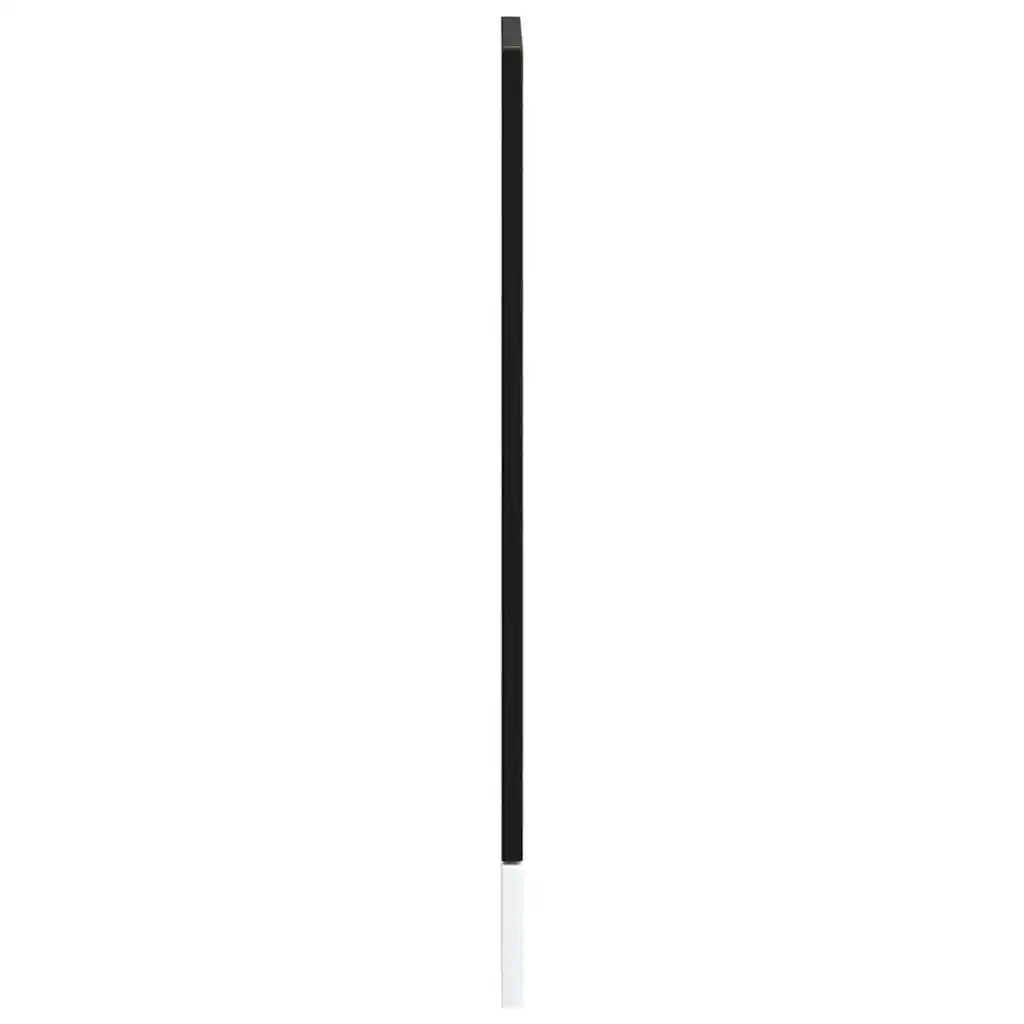 vidaXL Pannello Lavastoviglie Porto Nero 45x1,5x67 cm in Truciolato